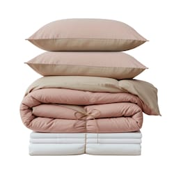 set-de-cama-completo-bed-in-box-reversible-bicolor-rosa-palo-arena-matrimonial