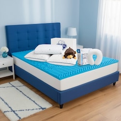 set-qs-protector-de-colchon-freeze-2-almohadas-colchoneta-ortopedica-almohada-de-viaje-y-peluche