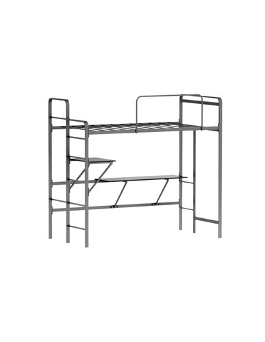 Litera Loft Individual de acero con Escritorio Integrado Modelo ...