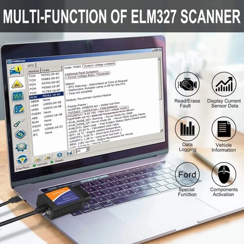 Elmconfig Forscan Escaner Automotriz Usb Elm327 Malubero Windows