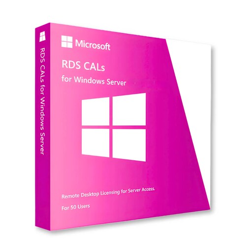 50 CALS RDS Windows Server 2016 Standard Digital
