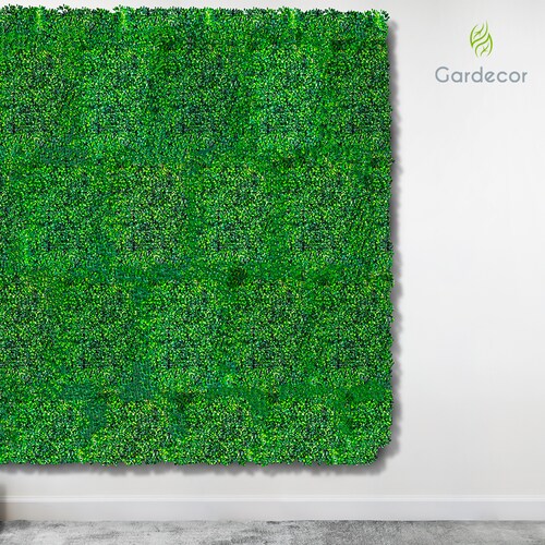 MURO VERDE FOLLAJE ARTIFICIAL 10 PZAS DE 60X40 CM
