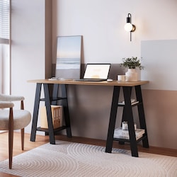 escritorio-industrial-con-base-tipo-caballete-y-estantes-laterales-en-color-madera-bossa-kubo