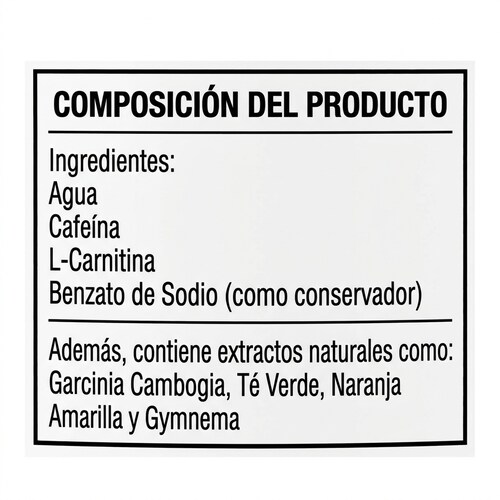 Suplemento Alimenticio Deportivo Reductivo Intenso Mesofrance Moldeo Corporal 100 Ampolletas 5 Ml