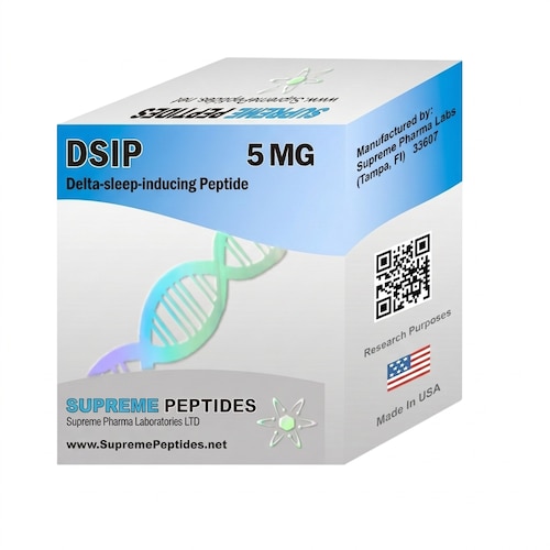 Suplemento Alimenticio Deportivo DSIP Supreme Peptides Descanso Profundo Recuperacion Nocturna 5 Mg