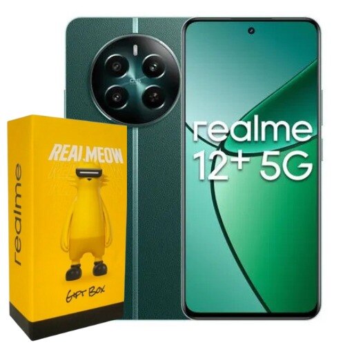 Realme 12 Plus 5G C/Bocina 256Gb 12Ram Color Verde Nuevo Libre