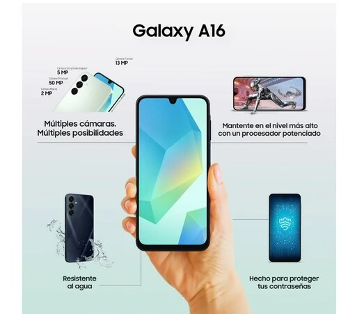 Samsung A16 256Gb 8Ram Color Verde Nuevo Libre