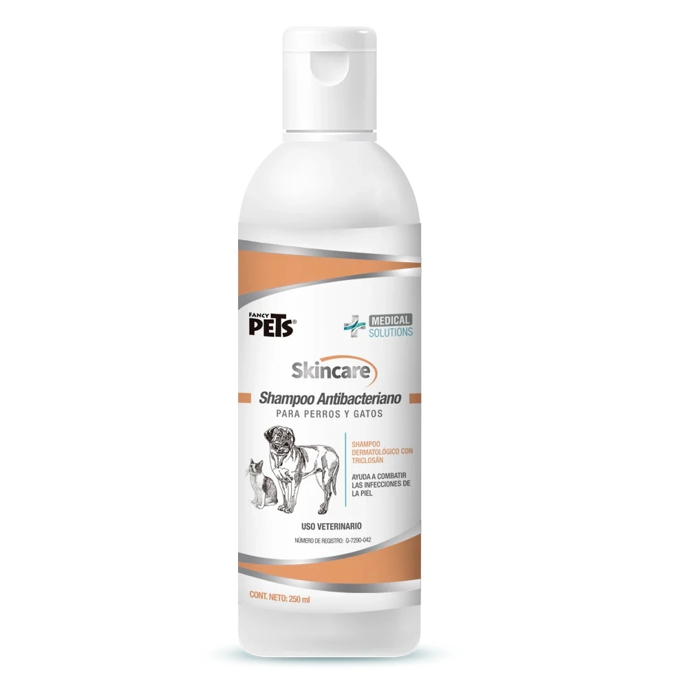 Fancy Pets Skincare Shampoo Antibacteriano para Perros y Gatos 250 ml