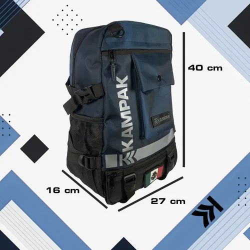 Mochila Kampak MS102 color Azul náutico 20 L